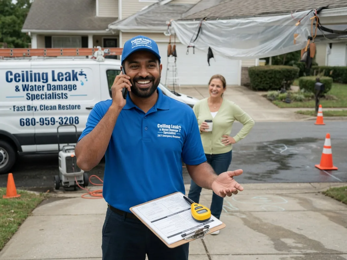 Ceiling Leak Cleanup Hackensack, NJ FAQs